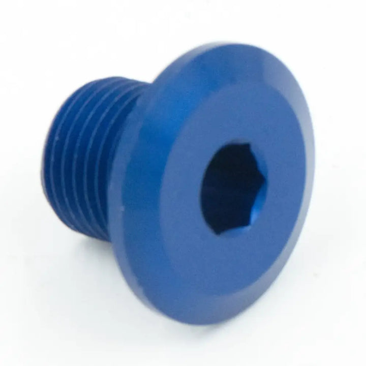 Aluminium Schraube Für Vorderrad Eloxiert Blue