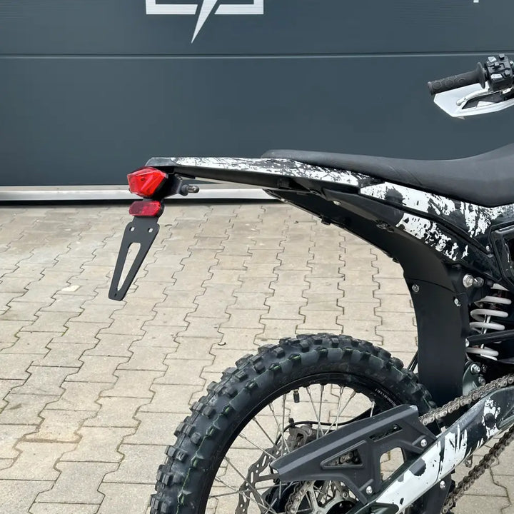 Kurzer Aluminium Kennzeichenhalter Mit Mini Blinker