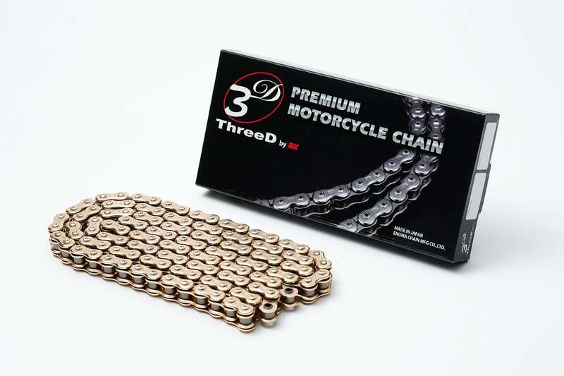 EK CHAIN 520 RV/3D Antriebskette – Nx-Ring – Nietschloss
